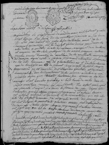 Naissances, mariages, décès (1793-1802)