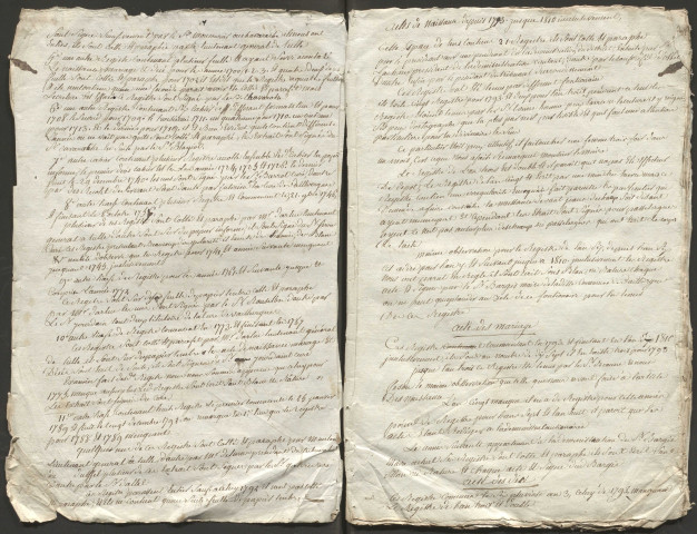 Délibérations du conseil municipal. 11 janvier 1811-20 octobre 1815