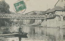 Tulle : "17 Tulle. - Pont de la passerelle".