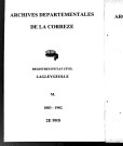 Mariages (1883-1902)
