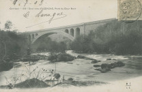 Uzerche : "Corrèze - 66 - Environs d'Uzerche, pont du Gour-noir".