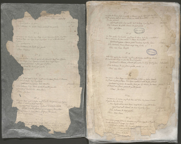 État général des fonds.