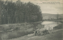 Argentat : "Beaux sites de la Corrèze - 106. La Maronne à Basteyroux, près Argentat".