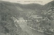 Soursac : "Corrèze 1 - Spontour, les gorges de la dordogne".