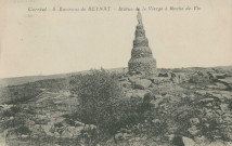 Albussac : "Corrèze - 8. Environs de Beynat - Statue de la Vierge à Roche-de-Vic".