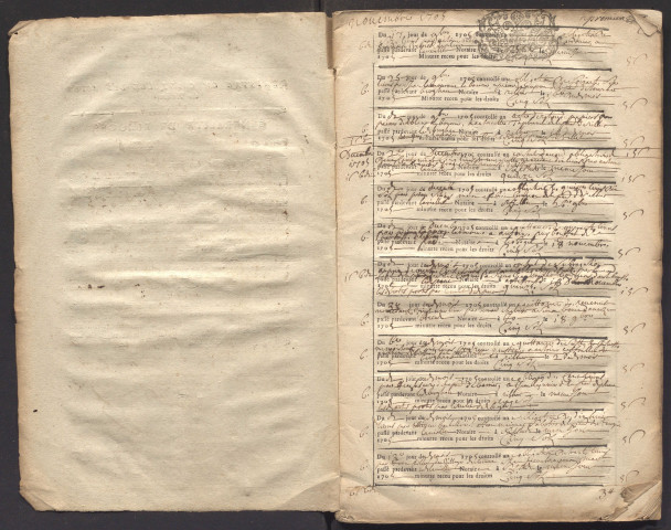 17 novembre 1705-1er juin 1709