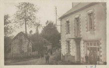 Aix : "AIX (Corrèze) - Entrée du bourg".