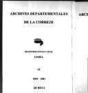 Mariages (1869-1881)