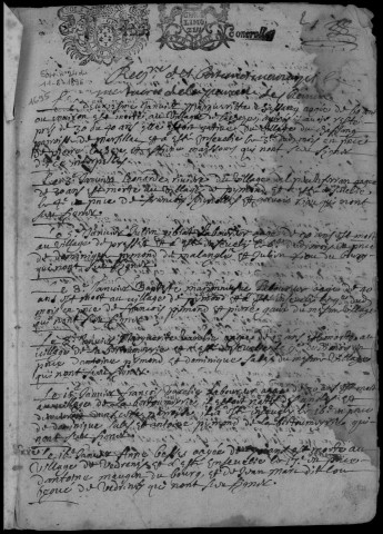 Baptêmes, mariages, sépultures (1695-1729)