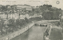 Tulle : "La Corrèze illustrée - 14 - Tulle - Pont de la Bascule - La Corrèze".