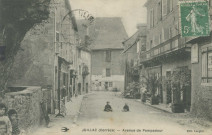 Juillac : "Juillac (Corrèze) - Avenue de Pompadour".
