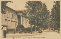 Brive-la-Gaillarde : "36. Brive - Le palais de justice et le boulevard du palais".