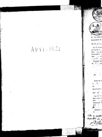 Décès (1803-1822)