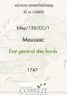 État général des fonds.