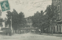 Tulle : "Corrèze - 22 - Tulle, avenue de la gare".