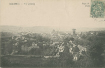 Allassac : "Allassac - Vue générale".