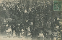 Clergoux : "Clergoux (Corrèze) - Foire du 11 août - Marché aux oignons".