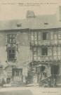 Ségur-le-Château : "Corrèze pittoresque - Ségur - Maisons antiques, dites du Roi de Navarre - ancien tribunal (VIIe siècle)".