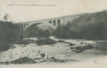 Uzerche : "Corrèze - 66 - Environs d'Uzerche, pont du Gour-noir".