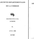 Mariages (1803-1848)