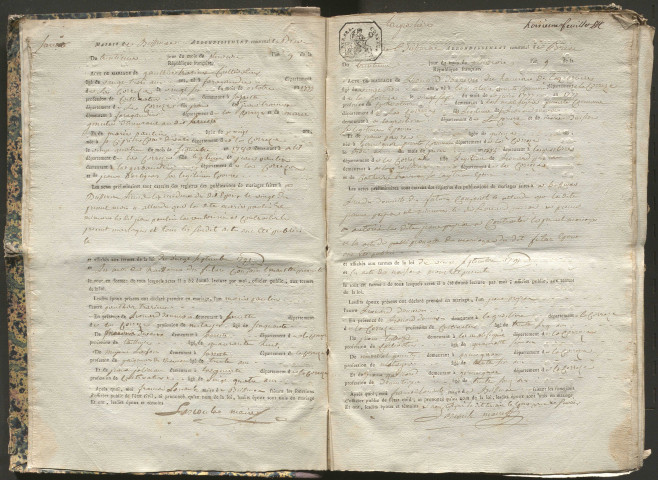 Mariages (1801-1842)