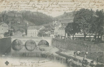 Tulle : "Tulle - 7 - Pont la Barrière". Le collège Clemenceau n'est pas encore construit.
