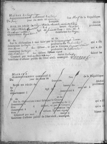 Décès (1800-1843)