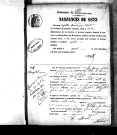 Naissances, mariages, décès (1873-1882)