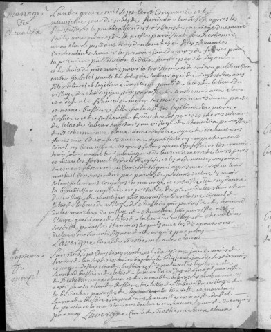 Baptêmes, mariages, sépultures (1750-1770)