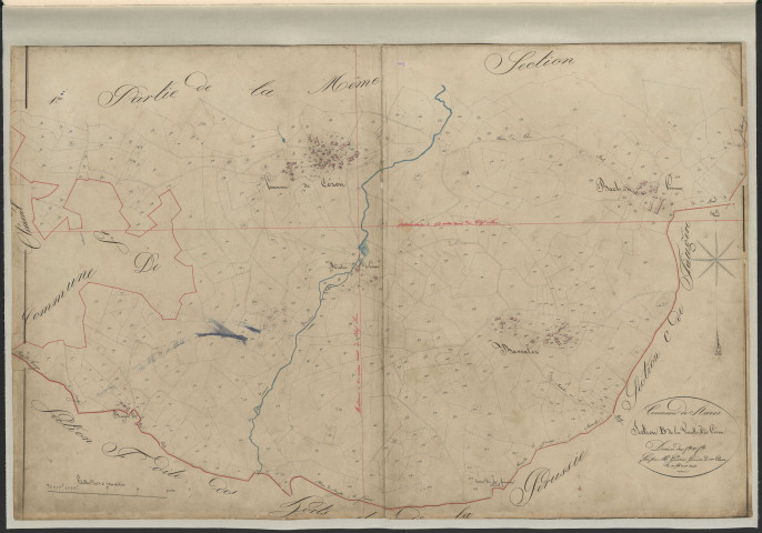 Section B2 de Lavareille et Céron