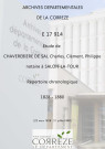 Répertoire chronologique : 22 mars 1828-21 juillet 1880