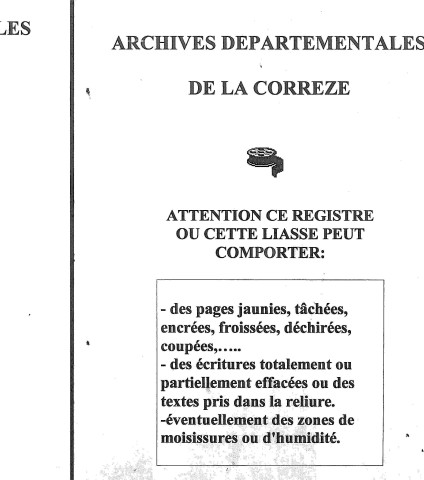 Mariages (1803-1848)