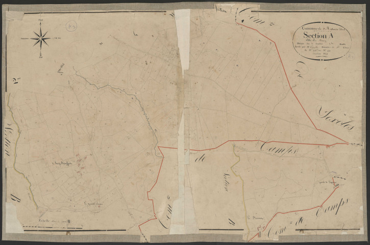 Section A3 du Bourg de Saint-Mathurin-Léobazel