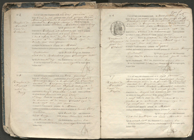 Naissances (1859-1868)