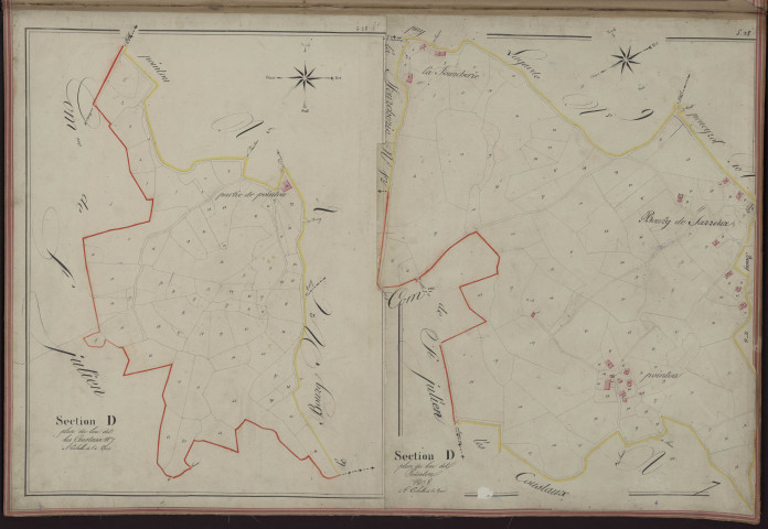 Sections D7-D8 des Coustaux et de Pointou