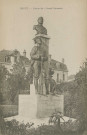Brive-la-Gaillarde : "Brive - Statue du colonel Germain".