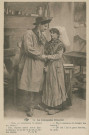 Folklore (scènes de) : "12. Le Limousin illustré - Es-tu contente de devenir ma femme ? Oh oui ! j'ai si peur des rats la nuit !". texte en limousin par P. do F.