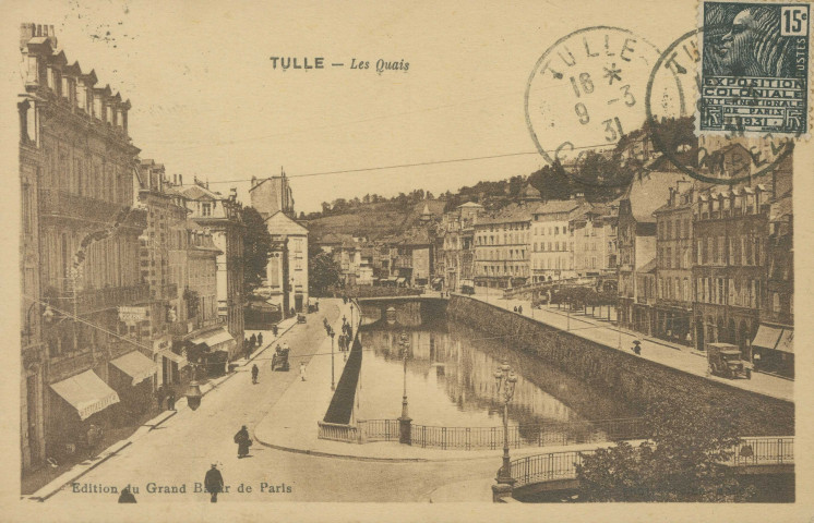 Tulle : "Tulle - Les quais".