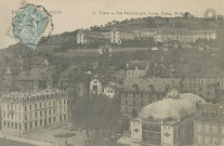 Tulle : "La Corrèze illustrée - 6 Tulle - Vue panoramique, lycée, postes, théâtre".