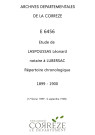 Répertoire chronologique : 17 février 1889-2 septembre 1900