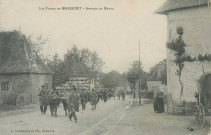 Masseret : "Les foires de Masseret - Arrivée du bétail".