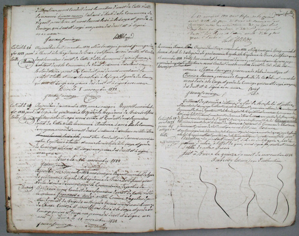 6 novembre 1822 - 29 septembre 1826