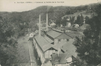 Cornil : "4 Corrèze - Cornil - L'usine et la vallée de la Corrèze".