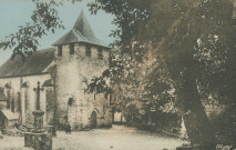 Chameyrat : "Chameyrat (Corrèze) - L'église".