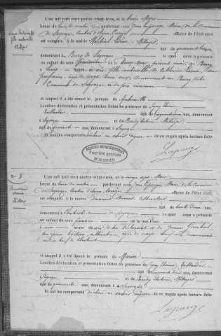 Naissances (1883-1902)