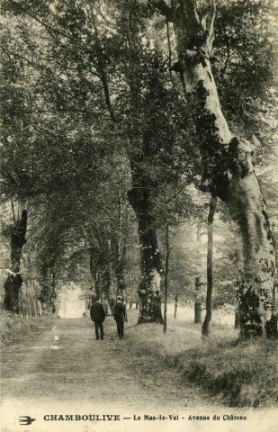 "Chamboulive - Le Mas-le-Val - Avenue du Château".