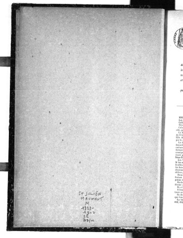 Mariages (1883-1902)