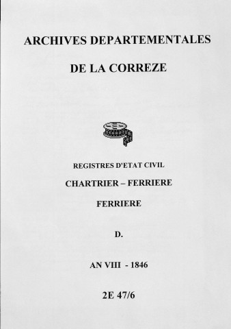 Décès (1800-1846)