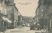 Argentat : "Corrèze - 254 - Argentat - Route nationale".