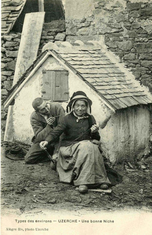 "Types des environs - Uzerche, une bonne niche".